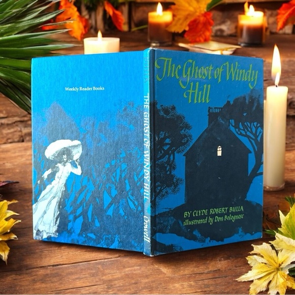 VINTAGE 1968 The Ghost of Windy Hill Hardcover by Clyde Robert Bulla - Picture 3 of 10